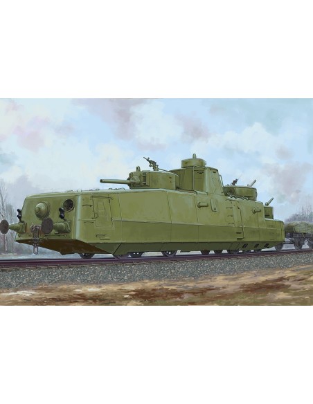 1:35 Soviet MBV-2 Armored Train