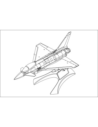 1:144 200mm EF-2000 Eurofighter Typhoon