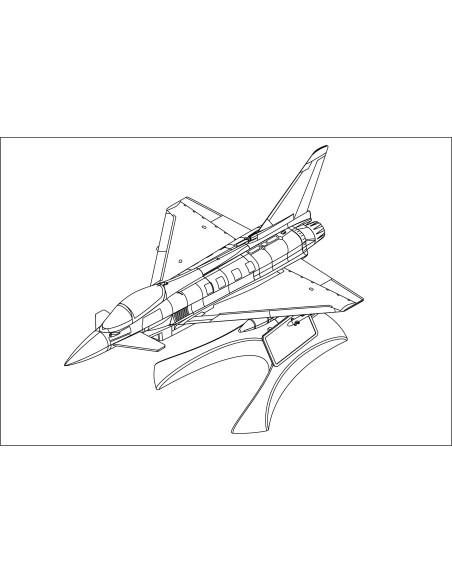 1:144 200mm EF-2000 Eurofighter Typhoon