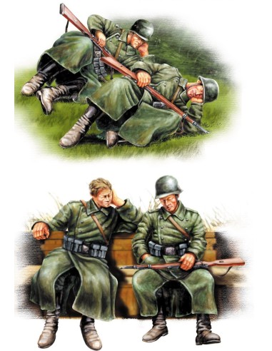 1:35 German Infantry-Taking a rest