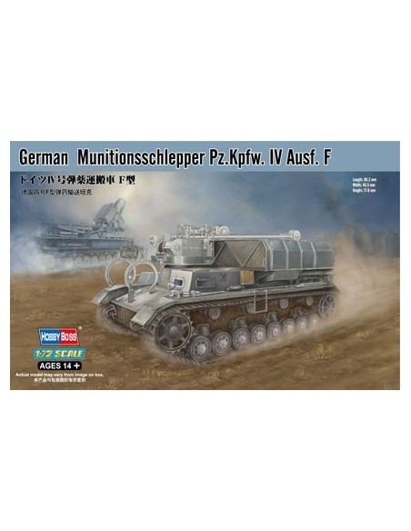 1:72 German Munitionsschlepper Pz.Kpfw.IV Ausf.F