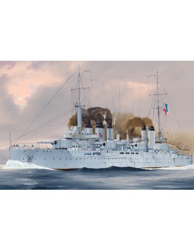 1:350 French Navy Pre-Dreadnought BattleshipDanton