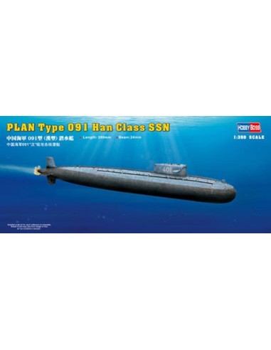 1:350 PLAN Type 091 Han Class Submarine