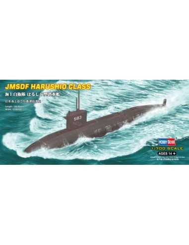 1:700 JMSDF Harushio Class Submarine