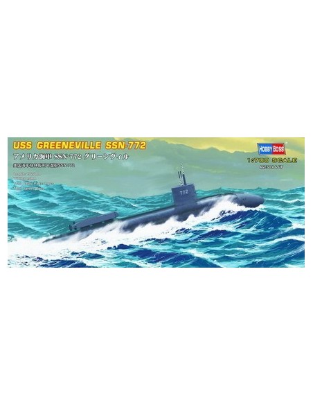 1:7100 USS Navy Greeneville Submarine SSN-772