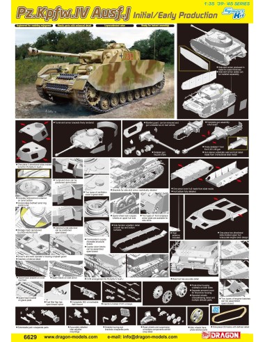 1:35 Pz.Kpfw.IV Ausf.J Initial/Early Production