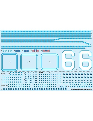 1:200 USS Enterprise CV-6