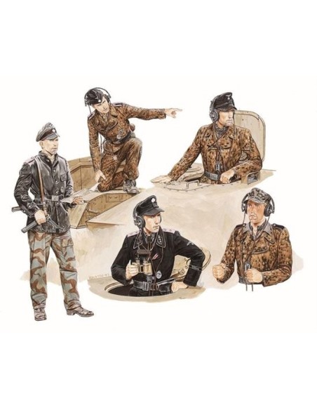1:35 Waffen SS Tank Crew 1944/45 