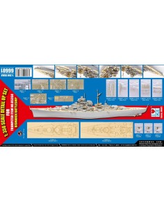 1:350 BISMARCK 1941 set de mejora