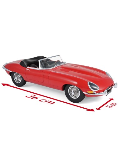1:12 Jaguar E-type Cabriolet 1962 - Red
