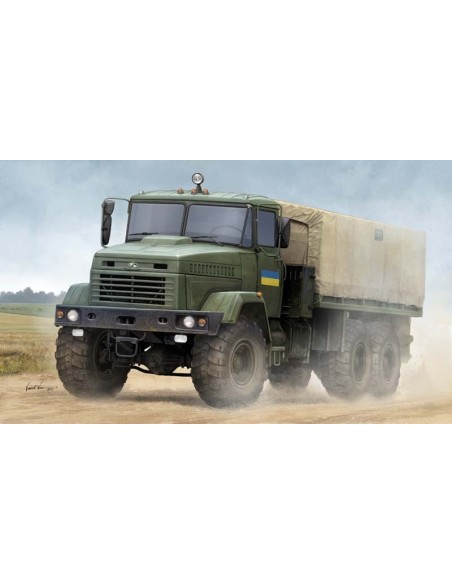 1:35 Ukraine KrAz-6322 "Soldier" Cargo Truck