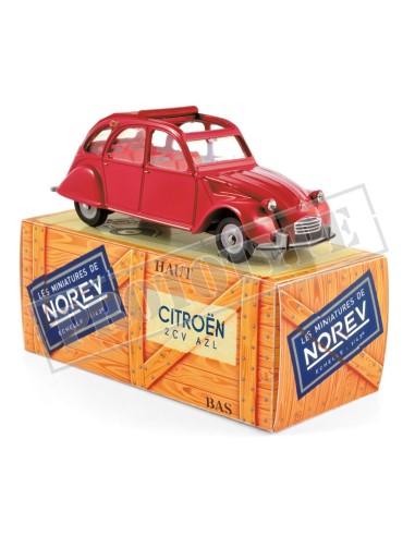 1:43 Citroën 2CV AZL 1968 Rouge Corsaire