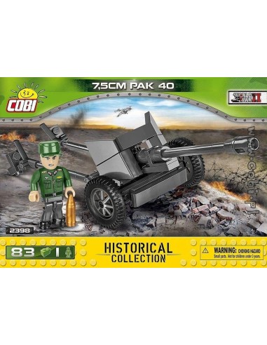 70 PSC SMALL ARMY 7.5CM PAK 40 ANTI-TUNK