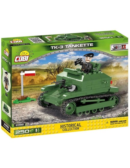 250 PCS SMALL ARMY TKS3 TANKETTE