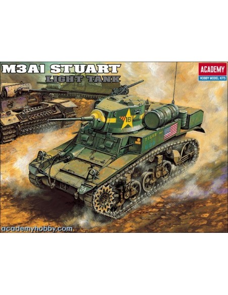 1:35 U.S. M3A1 Stuart Light Tank