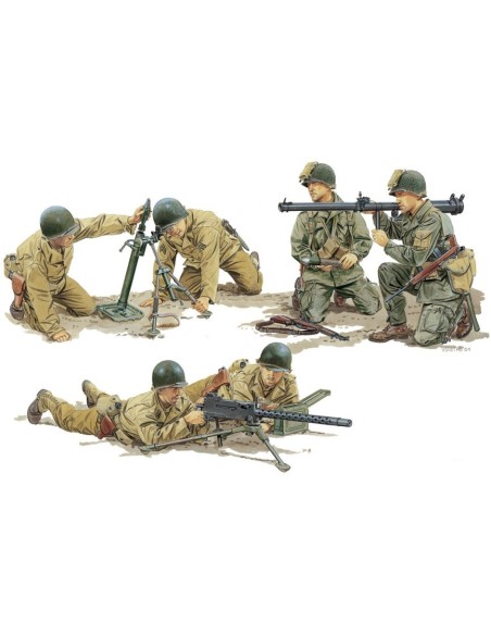 1:35 US ARMY SUPORT WEAPON TEAMS