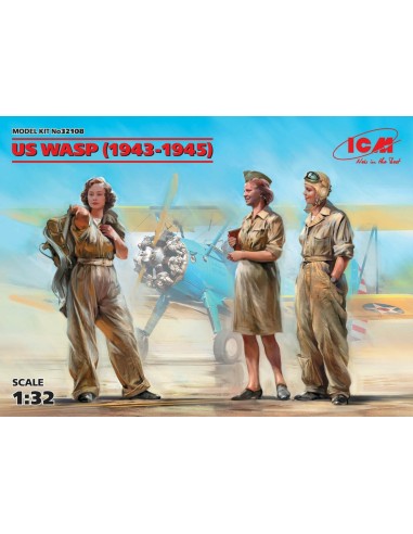 1:32 US WASP (1943-45) 3 fig