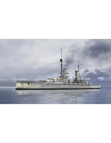 1:700 GroBer Kurfürst WWI German Battleship