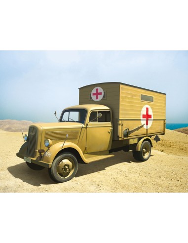 1:35 Typ 2.5-32 with Shelter WWII German Ambulance