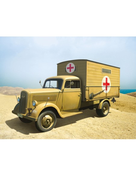 1:35 Typ 2.5-32 with Shelter WWII German Ambulance