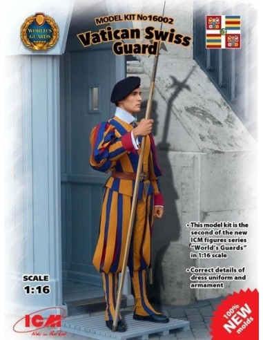 1:16 Vatican Swiss Guard