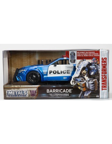 1:24 Transformers 5 Barricade Blue Police -98394-