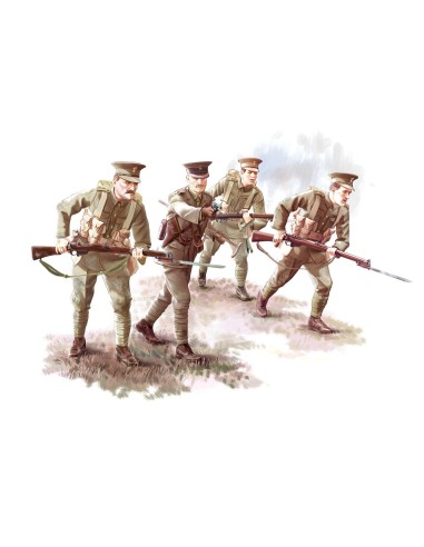 1:35 British Infantry (1914) (4 figures)