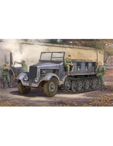 1:35 GERMAN SDKFZ 6 HALBKETTENZUGMASCHINE PIONIER