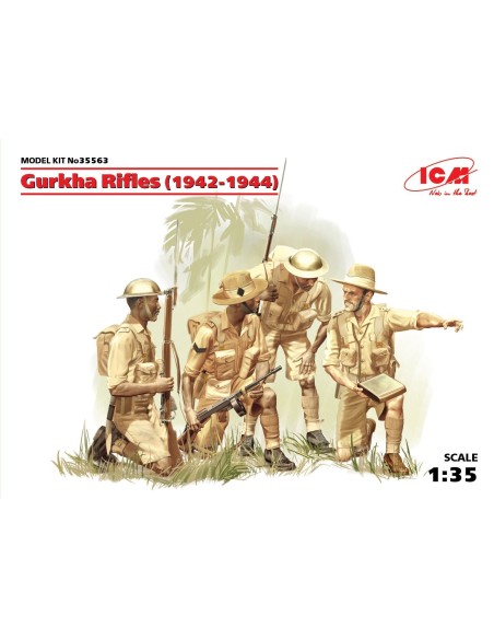 1:35 Gurkha Rifles (1944) (4 figures)