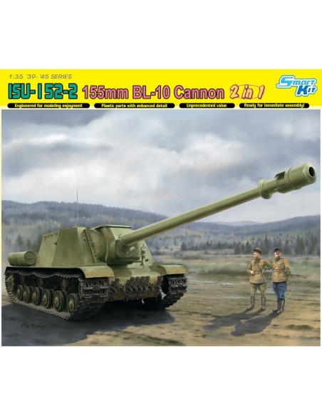 1:35 ISU-152-2 155mm BL-10 Cannon