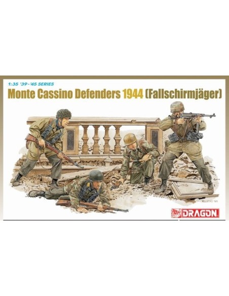 1:35 Monte Cassino Defenders 1944