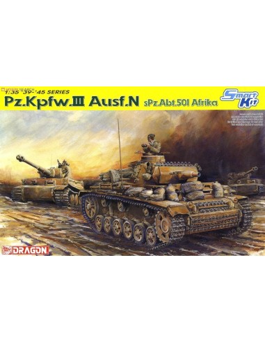 1:35 Pz.Kpfw.III Ausf.N s.Pz.Abt.501 Africa