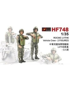 1:35 ROCMC LVTH6 Vehicle Crew -2 figures