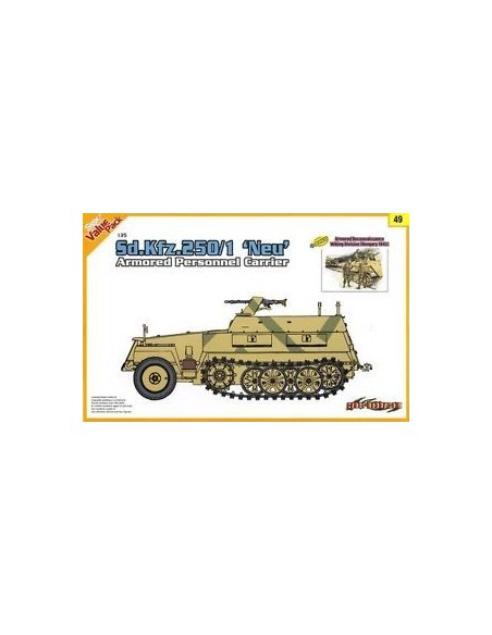 1:35 Sd.Kfz.250/1"NEU"Armored PersonnelCarrier