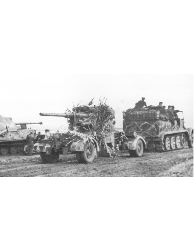 1:35 Sd.Kfz.7 8(t)Halftrack + 88mm FlaK 36/37