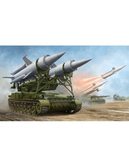 1:35 Soviet 2K11A  TEL w/9M8M Missile "Krug-a"(SA-