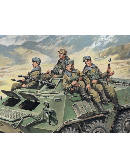 1:35 Soviet Armored Carrier Riders (1979-1991), (4