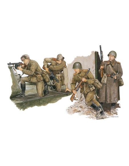 1:35 Soviet Motor Rifle Troop, Berlin 1945