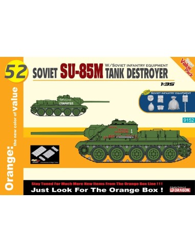 1:35 Soviet SU_85M Tank Destroyer