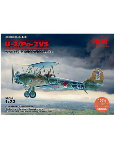 1:72 U-2/Po-2VS, WWII Soviet Light Night Bomber