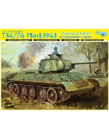 1:35 T-34/76 Mod.1943 "FORMOCHKA"