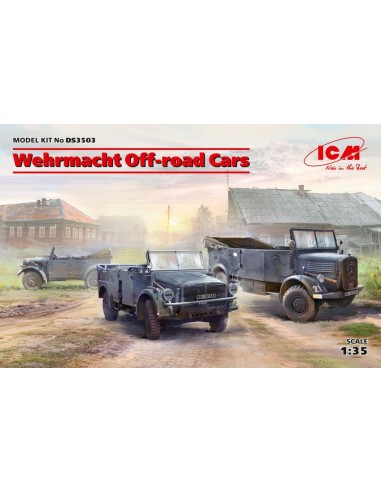 1:35 Wehrmachtt Off-road Cars (Kfz1,Horch 108Typ40