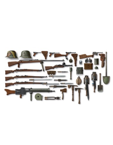 1:35 WWI German Infantry Weapon and Equipment