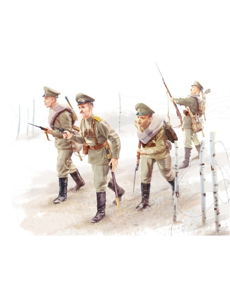 1:35 WWI Russian Infantry -4fig-