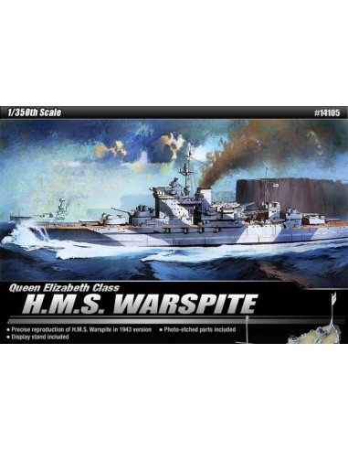 1:350 Queen Elizabeth Class "HMS Warspite"