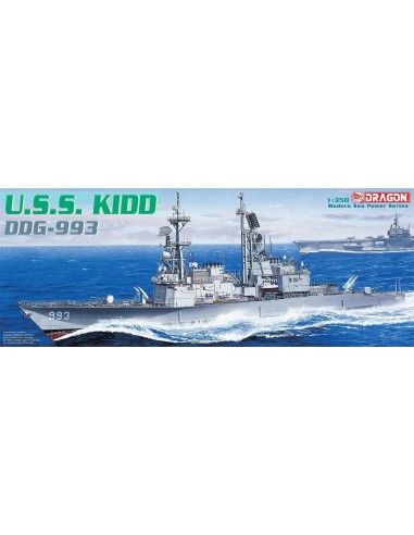 1:350 U.S.S. KIDD DDG-993