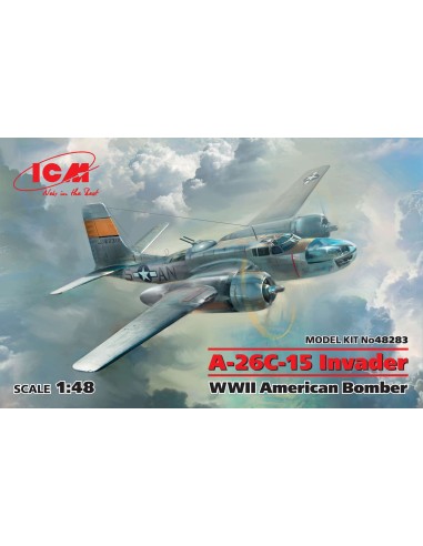 1:48 A-26C-15 Invader, WWII American Bomber