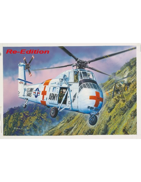 1:48 CH-34 US ARMY RESCUE RE-EDITION