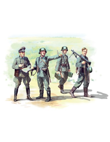 1:48 German Infantry (1939-1942) (4 figures)