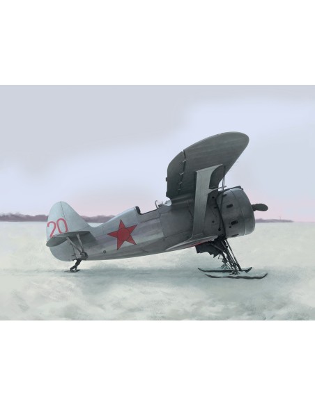 1:48 I-153, WWII Soviet Biplane Fighter